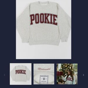 Pookie Crewneck size large NWT